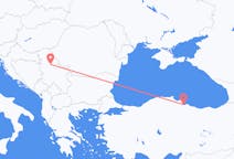 Flyreiser fra Beograd, Serbia til Samsun, Tyrkia