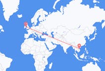 Flyg från Nyans, Vietnam till Dublin, Irland