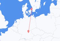Vols de Copenhague, Danemark pour Nuremberg, Allemagne