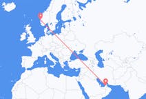 Flights from Dubai, United Arab Emirates to Bergen, Norway