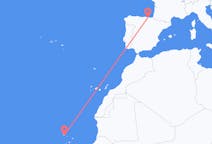 Flyreiser fra São Vicente, Kapp Verde til Bilbao, Spania