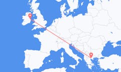 Flyreiser fra Dublin, til Thessaloniki