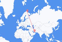 Flights from Ras al-Khaimah, United Arab Emirates to Kirkenes, Norway