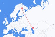 Flyreiser fra Aktau, til Kuusamo