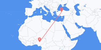 Flights from Nigeria to Turkey
