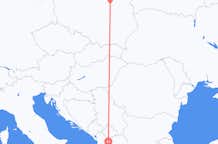 Flyreiser fra Warszawa, til Ohrid