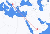 Flyg från Sharurah, Saudiarabien till Tirana, Albanien