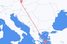 Flights from Mykonos to Vienna