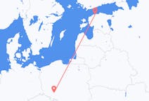 Flyg från Tallinn, Estland till Wrocław, Polen