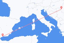 Vluchten van Timișoara, Roemenië naar Malaga, Spanje