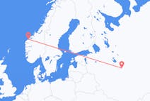 Flyg från Ivanovo till Ålesund