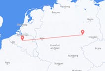 Flights from Brussels, Belgium to Leipzig, Germany