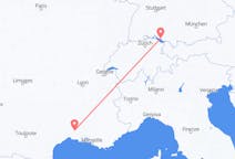 Flights from Friedrichshafen, Germany to Nîmes, France