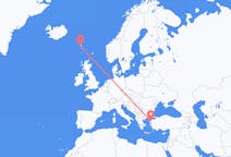 Flights from Sørvágur to Edremit