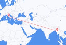 Flyreiser fra Bagan, til Roma