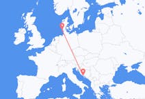 Flyg från Dela, Kroatien till Westerland, Tyskland