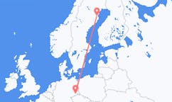 Fly fra Dresden til Skellefteå
