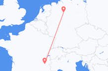 Flyrejser fra Grenoble, Frankrig til Hannover, Tyskland
