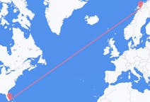 Flights from Miami, the United States to Narvik, Norway