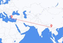 Flights from Lashio, Myanmar (Burma) to Kos, Greece