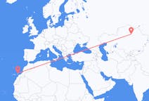 Flights from Nur-Sultan to Lanzarote