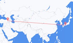 Flights from Tokushima to Ağrı merkez