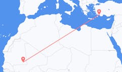 Flyg från Nema, Mauretanien till Dalaman, Mauretanien