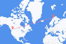 Vols de Kelowna, le Canada vers Tromso, Norvège