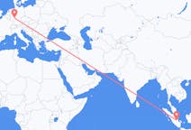 印度尼西亚从占碑市飞往印度尼西亚目的地 法兰克福的航班