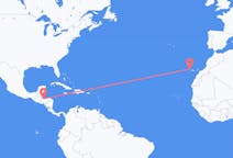 Vluchten van San Pedro Sula, Honduras naar La Palma (ort i Mexiko, Guanajuato, Salamanca), Spanje