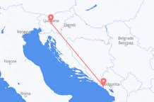 Flyreiser fra Ljubljana, til Tivat