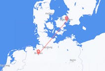 Vols de Copenhague, Danemark pour Brême, Allemagne