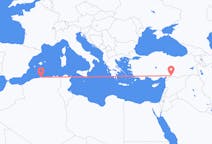 Flyreiser fra Alger, Algerie til Gaziantep, Tyrkia
