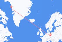 Flyrejser fra Upernavik, Grønland til Prag, Tjekkiet