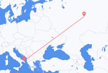 Flyg från Kazan, Ryssland till Brindisi, Italien