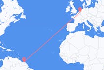 Flights from Paramaribo, Suriname to Eindhoven, Netherlands