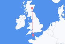 Flyg från Dundee, Skottland till St. Peter Port, Guernsey