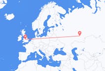 Flights from Ufa, Russia to Birmingham, England