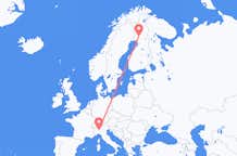 Flyrejser fra Milano til Rovaniemi