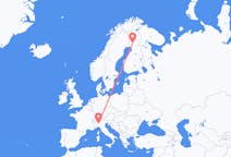Flyrejser fra Milano, Italien til Rovaniemi, Finland