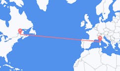 Flyreiser fra Presque Isle, USA til Figari, Frankrike