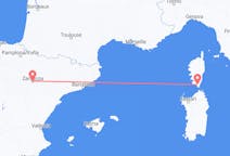 Flyrejser fra Figari, Frankrig til Zaragoza, Spanien