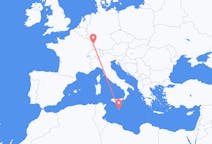 Flüge von Valletta, nach Straßburg