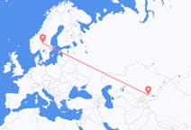 Flyreiser fra Bisjkek, Kirgisistan til Rörbäcksnäs, Sverige