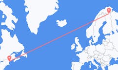 Flyreiser fra Portland, USA til Ivalo, Finland
