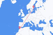 出发地 摩洛哥出发地 卡薩布蘭卡目的地 瑞典斯德哥尔摩的航班