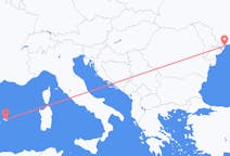 Fly fra Odessa til Menorca