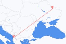 Flyreiser fra Tirana, Albania til Kharkiv, Ukraina