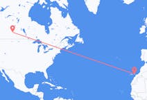 Loty z Saskatoon w Kanadzie do Ajuy w Hiszpanii