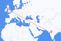 Flights from Aurangabad, India to Nottingham, the United Kingdom